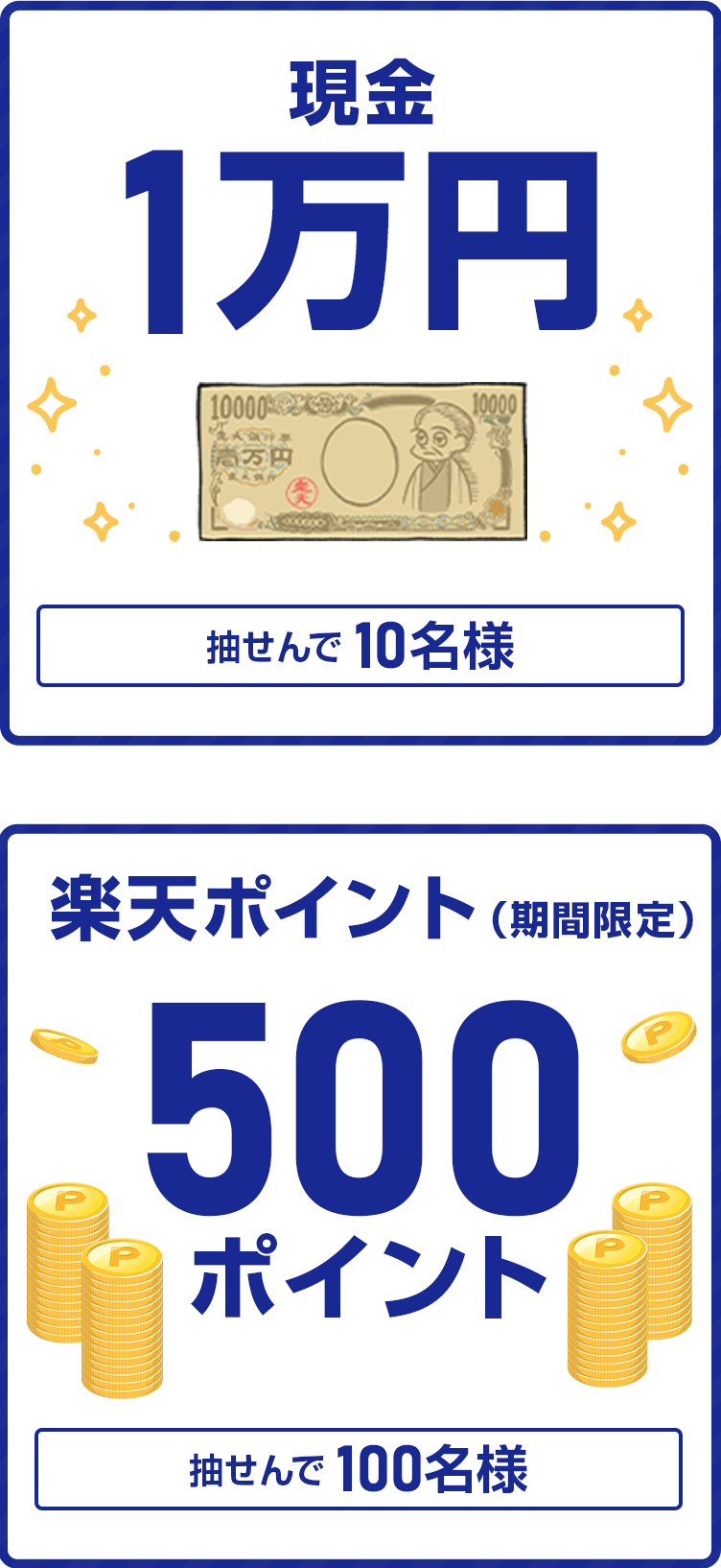 エントリー くじ購入で抽せん現金最大1万円当たる Winnerを購入するなら楽天toto